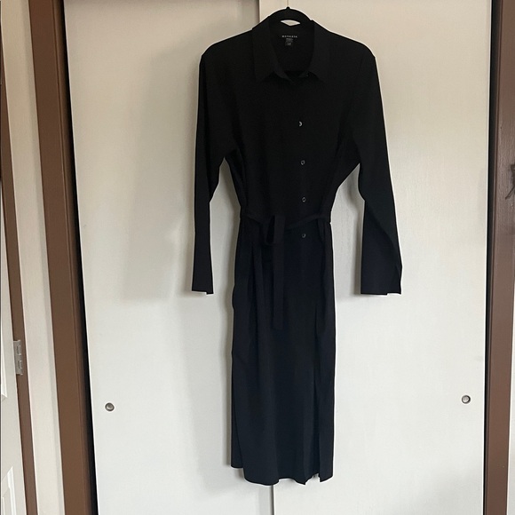 Athleta Dresses & Skirts - EUC | L | Athleta Classic Black Long Sleeve Dress